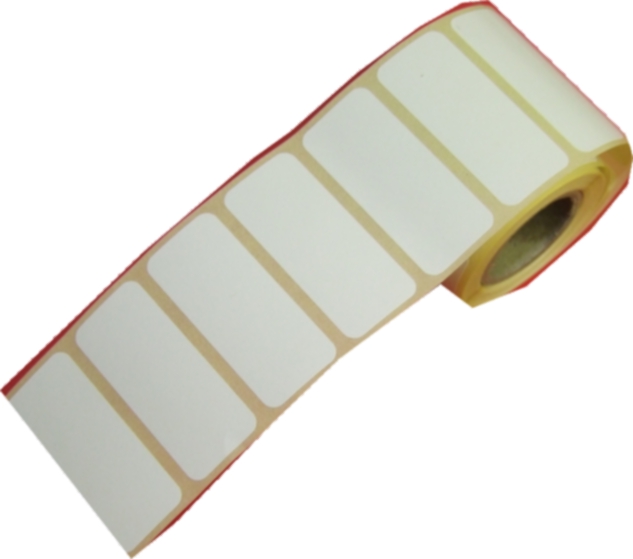 Sticky Labels - Gloss Finish - Die Cut - 50mm x 25mm